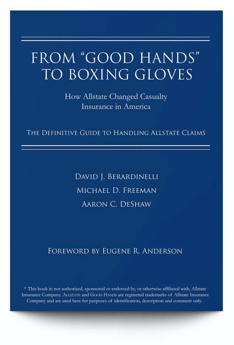 Former Casualty Manager Testifies Against Allstate - Cites Good Hands to Boxing Gloves Claim Handling