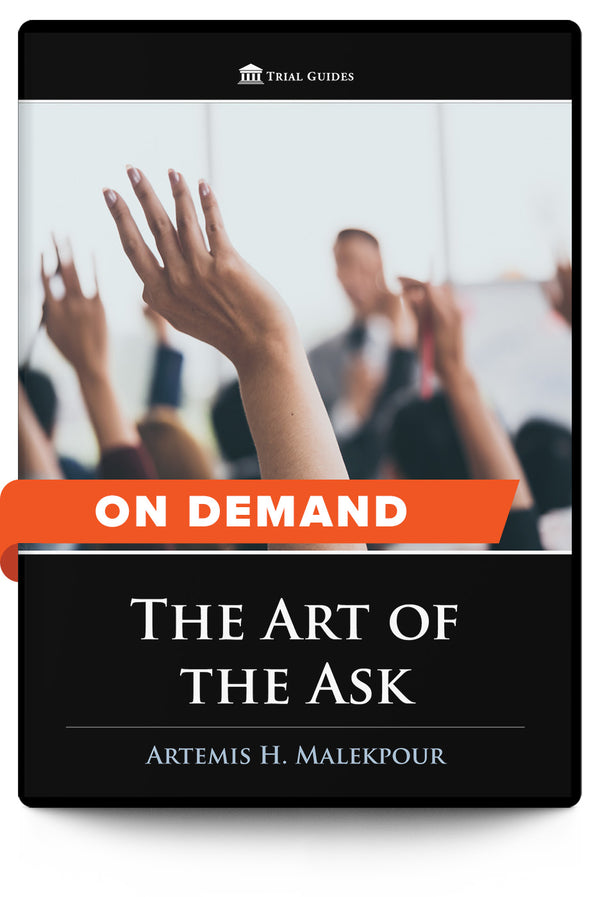 The Art of the Ask - On Demand - Trial Guides