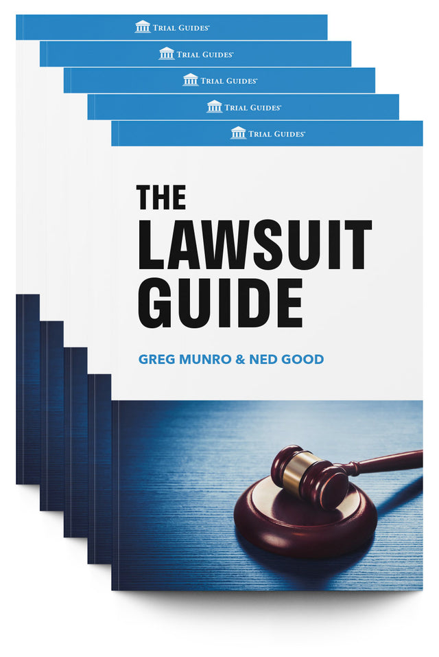 The Lawsuit Guide 10-Pack - Trial Guides